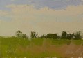A plein air sketch done at Trappe Farm in Upperville, VA.
